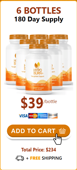 Buy HypoBurn+ 6 Bottle